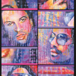 Seidenschal 200 x 70 cm